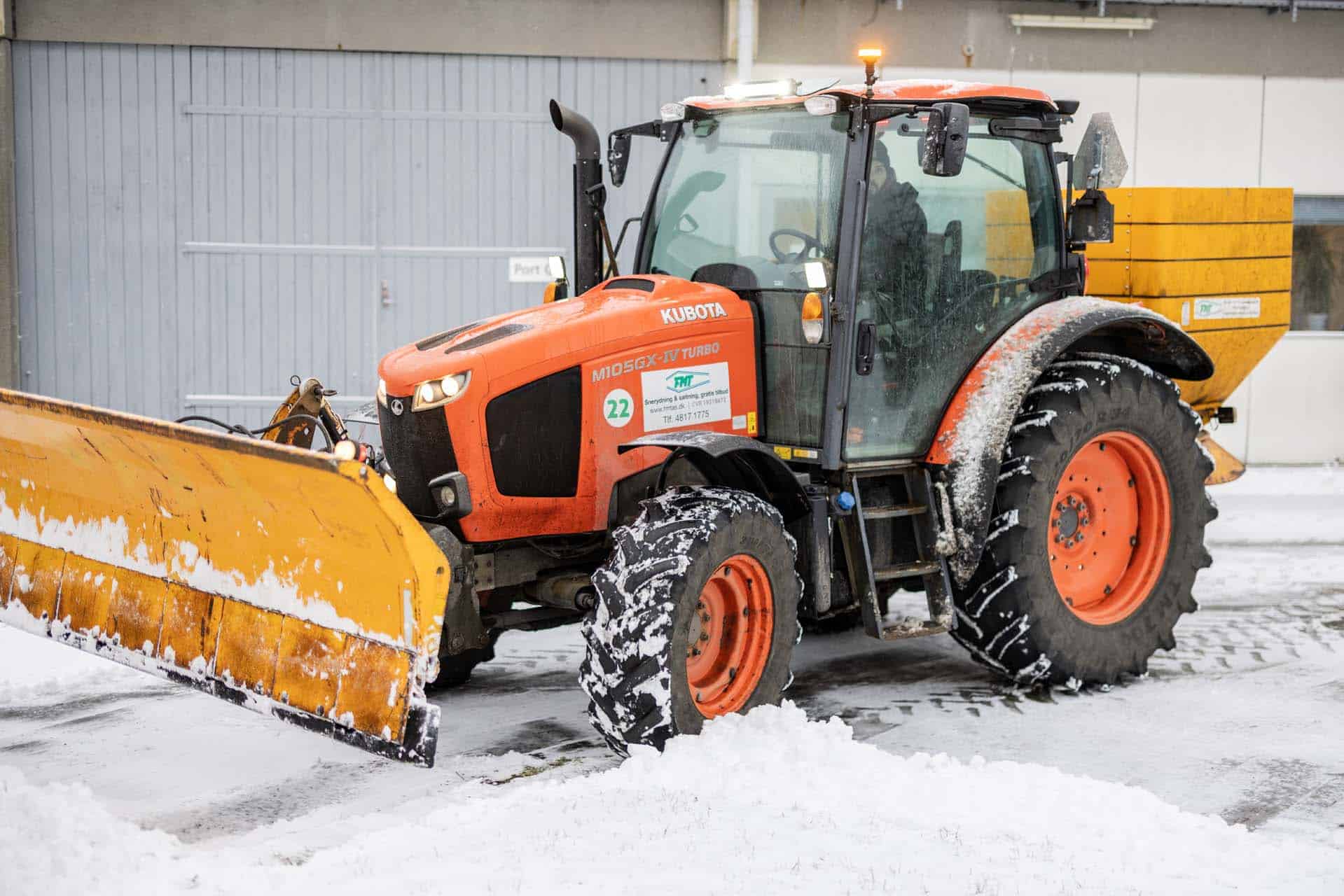 Snerydning og saltning København